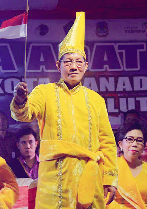 Walikota Manado G S Vicky Lumentut