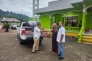 Gerindra Bolmong Salurkan Bantuan untuk Korban Banjir Bandang Solimandungan II. Hardjono: Partai Harus Hadir Saat Rakyat Tertimpa Musibah