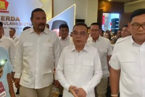 Sufmi Dasco Hadiri Rakerda Gerindra Sulut Secara Mendadak, Tegaskan Mesin Partai Mulai Dipanaskan