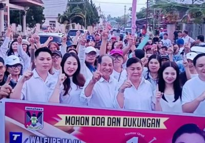 Tatty Pangkey Usung Visi Desa Maju dan Sejahtera, Fokus Tingkatkan Kesejahteraan Warga Waleure