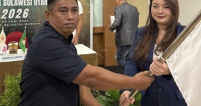Hendra Jacob Resmi Nahkodai PERTINA Sulut. HBL Ajak Perkuat Sinergi Menuju PON Bela Diri