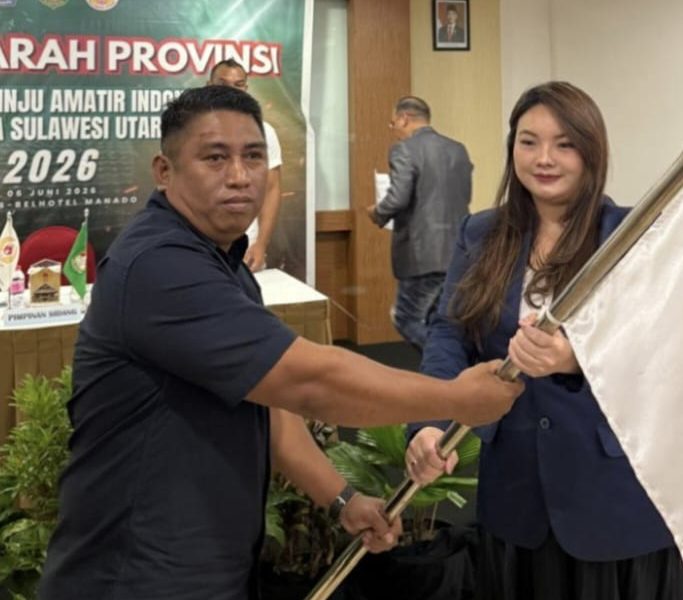 Hendra Jacob Resmi Nahkodai PERTINA Sulut. HBL Ajak Perkuat Sinergi Menuju PON Bela Diri