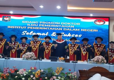 Dr. Zefanya Yosua Jocom, Direktorat IDKD Ditjen Dukcapil Kemendagri, Raih Gelar Doktor Ilmu Pemerintahan IPDN Kemendagri