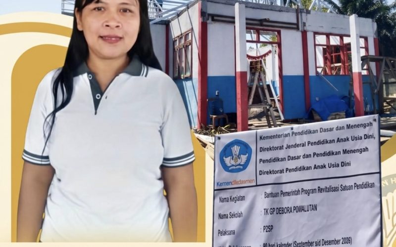 Kepsek TK GP Debora Powalutan Yuliani Kasela